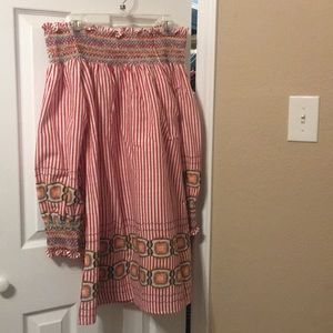 Off the shoulder dress/tunic